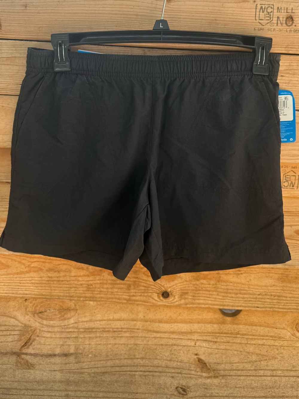 Columbia Omni Shield Shorts Women's Small Black Athletic Outdoor Gorpcore New